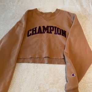 Champion Cropped Crew (TAN)